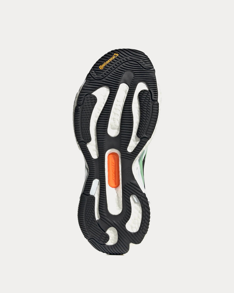 Adidas X Stella McCartney Solarglide Core Black / Cloud White / Bliss Green Running Shoes - 5