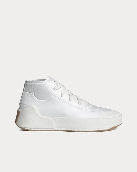 Adidas X Stella McCartney Women's Treino Mid-Cut Cloud White High Top Sneakers Adidas X Stella McCartney Women's Treino Mid-Cut Cloud White High Top Sneakers