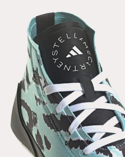 Adidas X Stella McCartney Treino Splash / Core Black / White Vapour Mid Top Sneakers - 5