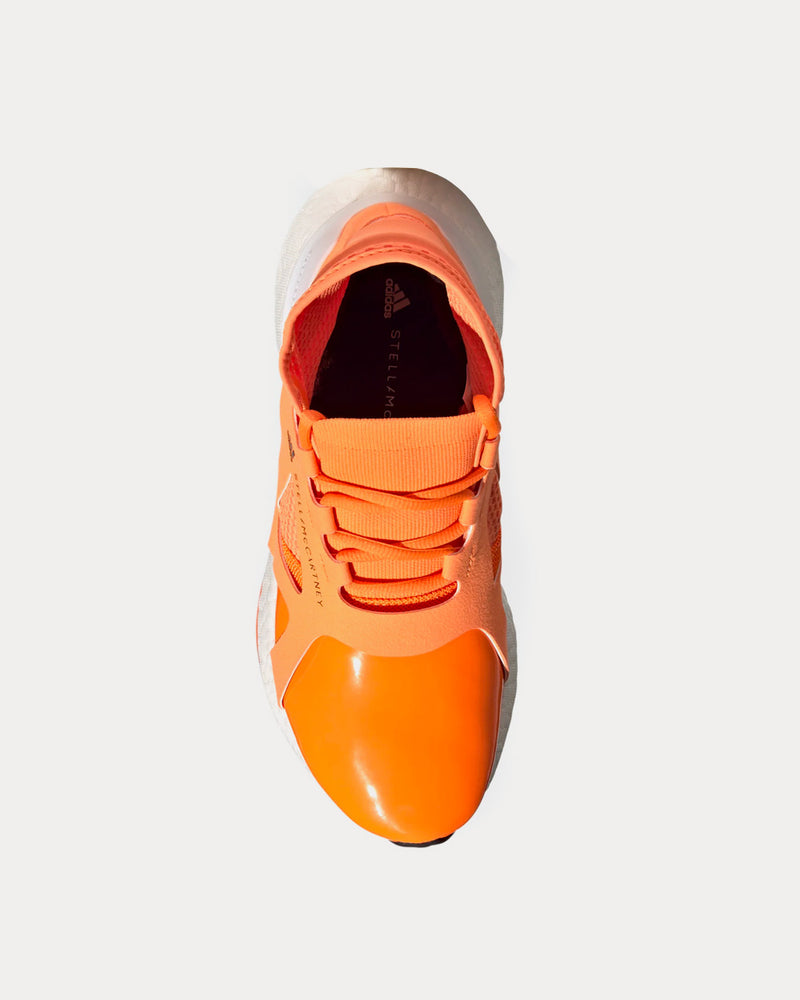 Adidas X Stella McCartney Women's Ultraboost 21 Signal Orange / Cloud White / Core Black Running Shoes Adidas X Stella McCartney Women's Ultraboost 21 Signal Orange / Cloud White / Core Black Running Shoes