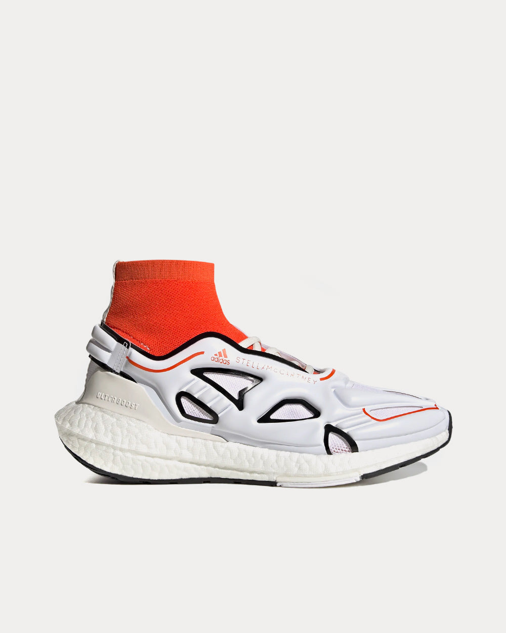 Adidas X Stella McCartney Ultraboost 22 Active Orange White Vapour Core Black Running Shoes Sneak in Peace