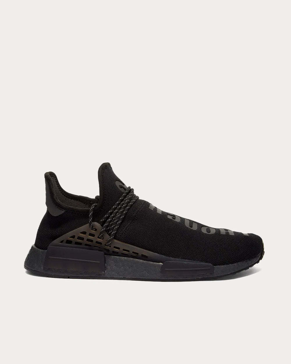 Adidas x Pharrell Williams Men's HU NMD Triple Black Low Top Sneakers
