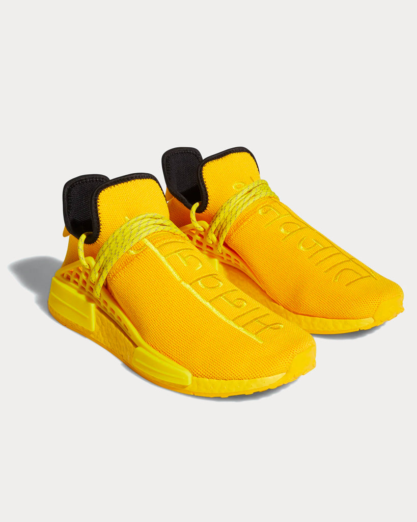 Adidas x Pharrell Williams HU NMD Bold Gold, Yellow & Black Low