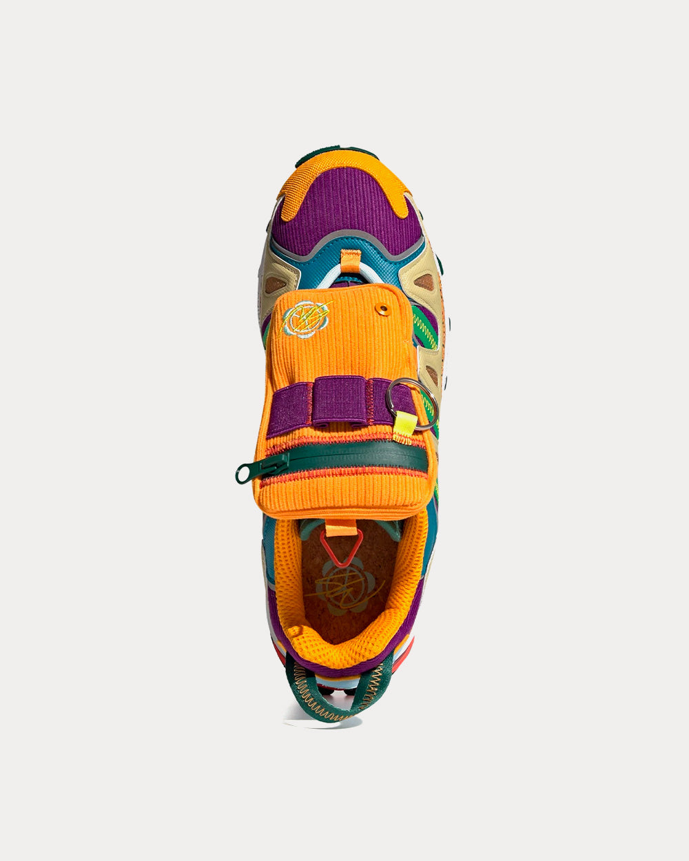 Adidas x Sean Wotherspoon - x Sean Wotherspoon Superturf Adventure Mesa / Amber / Purple Low Top Sneakers