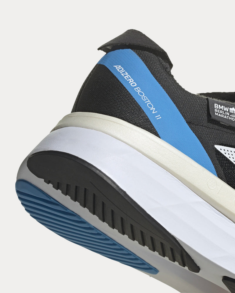 Adidas Adizero Boston 11 Berlin Core Black / Cloud White / Carbon Black Running Shoes - 5