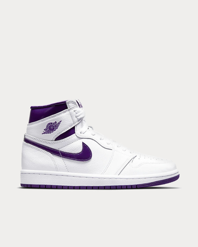 Jordan Air Jordan 1 OG Court Purple High Top Sneakers - 1