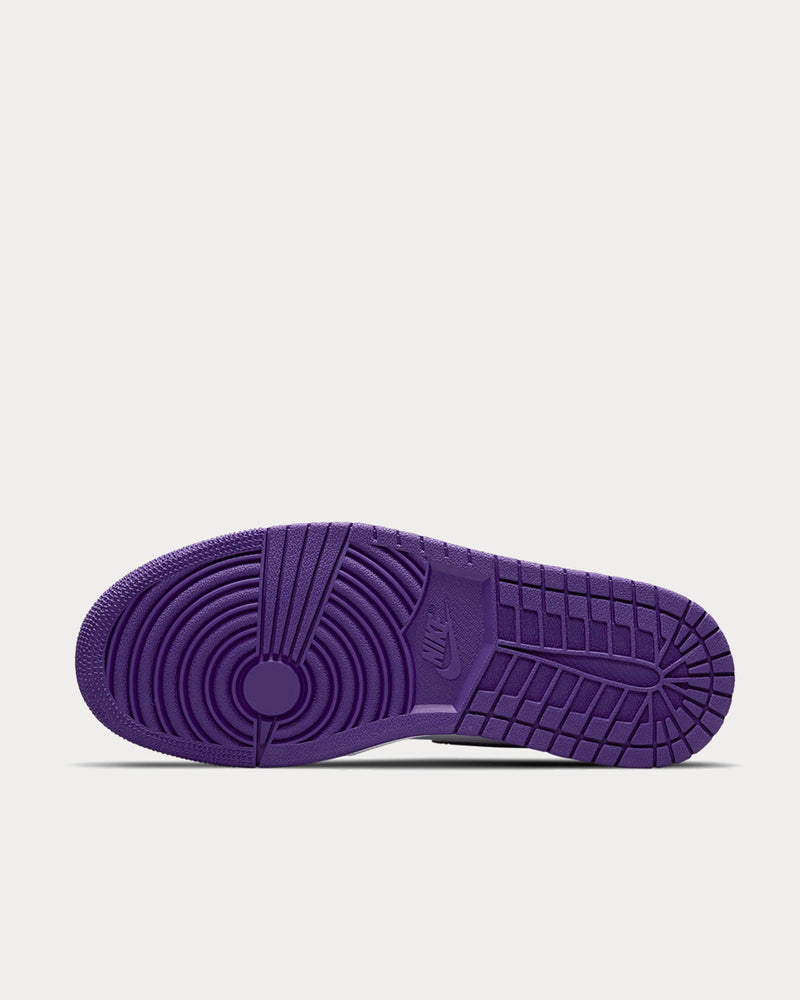 Jordan Air Jordan 1 OG Court Purple High Top Sneakers - 5