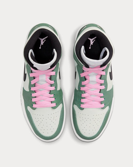 Jordan Women's Air Jordan Mid SE Dutch Green Black Pink High