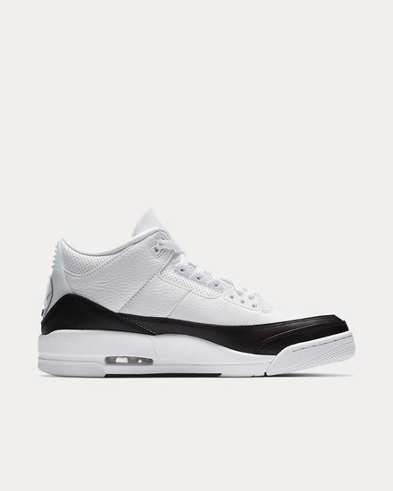 Jordan x Fragment Design Air Retro SP White High Top Sneakers - 1