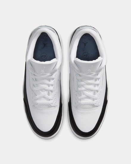 Jordan x Fragment Design Air Retro SP White High Top Sneakers - 2