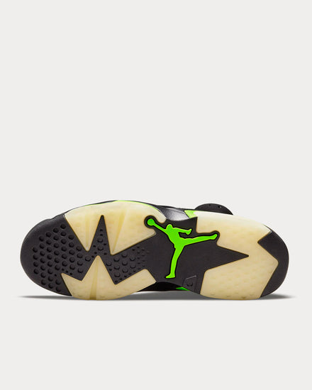 Jordan Men's Air Jordan Retro Electric Green Black High Top