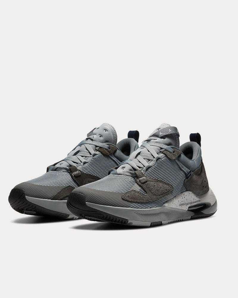 Jordan x Fragment Design Cadence SP Grey & White Low Top Sneakers - 2