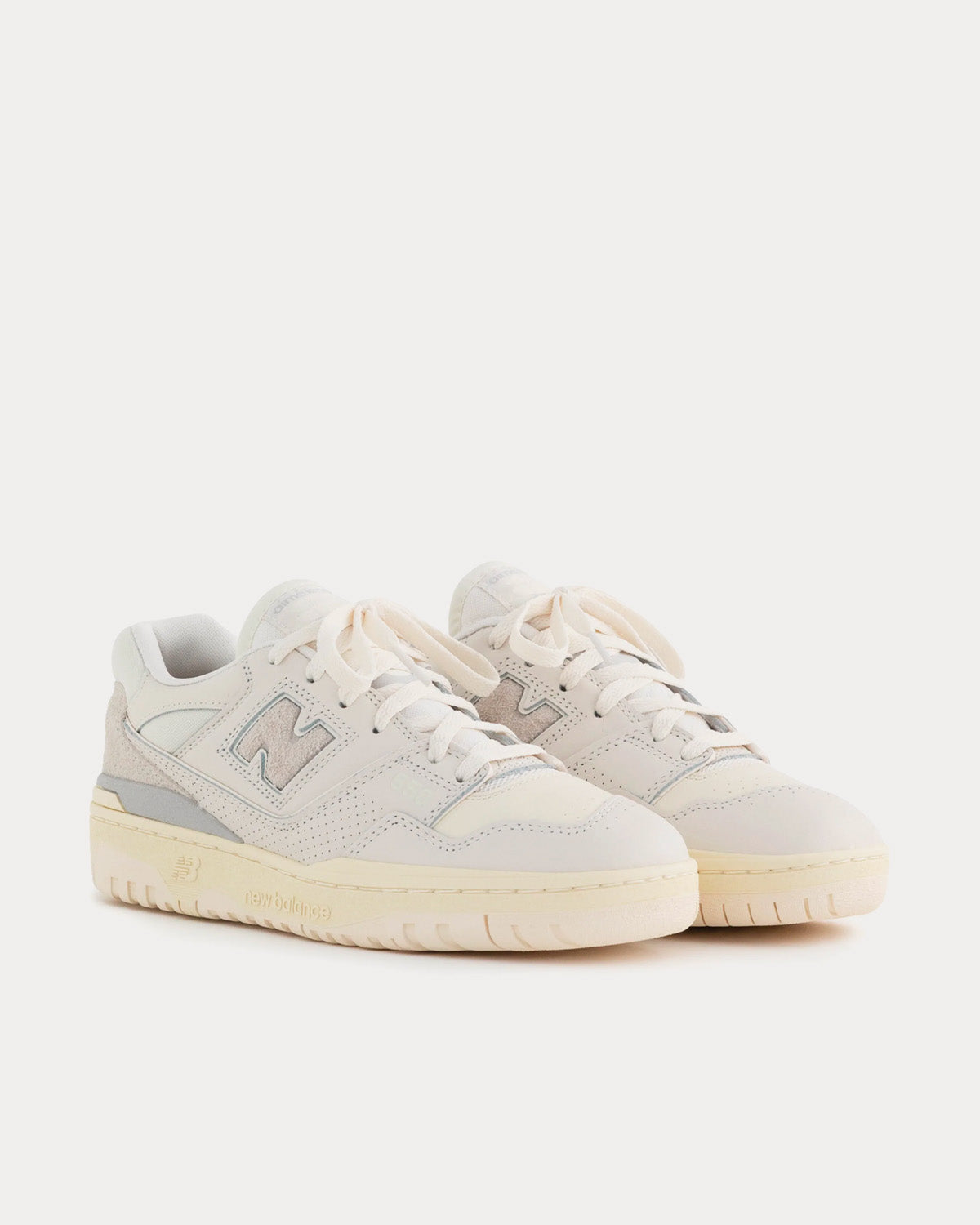 New Balance x Aime Leon Dore - P550 Basketball Oxfords White Low Top Sneakers