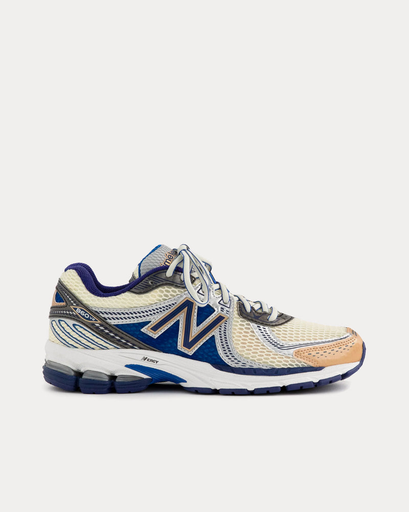 New Balance x Aime Leon Dore Unisex 860v2 Blue Low Top Sneakers