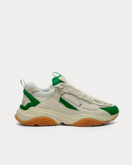 AMIRI Bone Runner Tennis Green Low Top Sneakers - 1