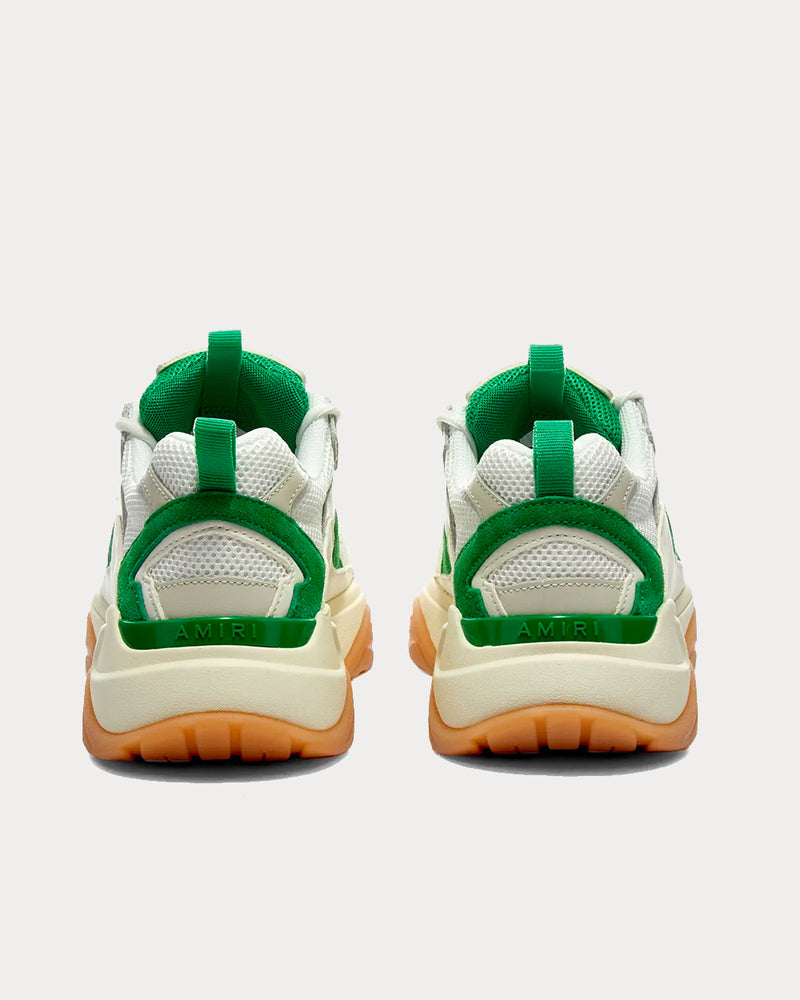 AMIRI Bone Runner Tennis Green Low Top Sneakers - 5
