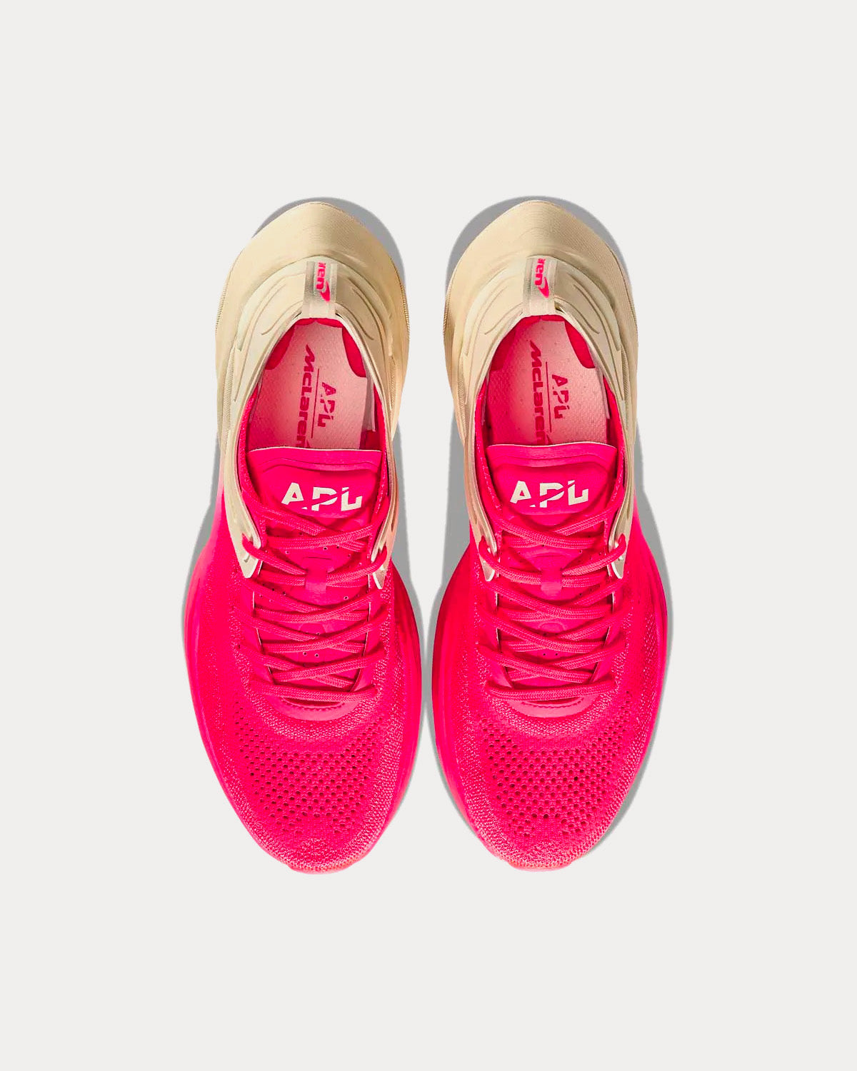 Athletic Propulsion Labs x McLaren - HySpeed Magenta / Pristine / Ombre Running Shoes