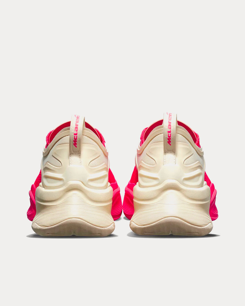 Athletic Propulsion Labs x McLaren HySpeed Magenta / Pristine / Ombre Running Shoes - 4