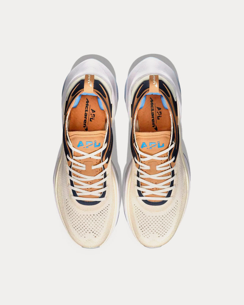 Athletic Propulsion Labs x McLaren HySpeed Pristine / Tan / Midnight Running Shoes - 2