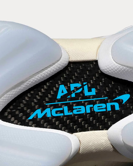 Athletic Propulsion Labs x McLaren HySpeed Pristine / Tan / Midnight Running Shoes - 5