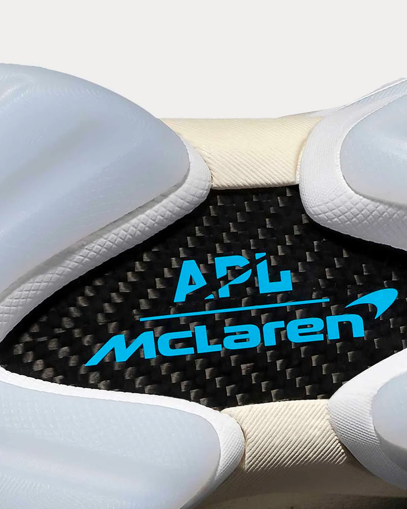 Athletic Propulsion Labs x McLaren HySpeed Pristine / Tan / Midnight Running Shoes - 5