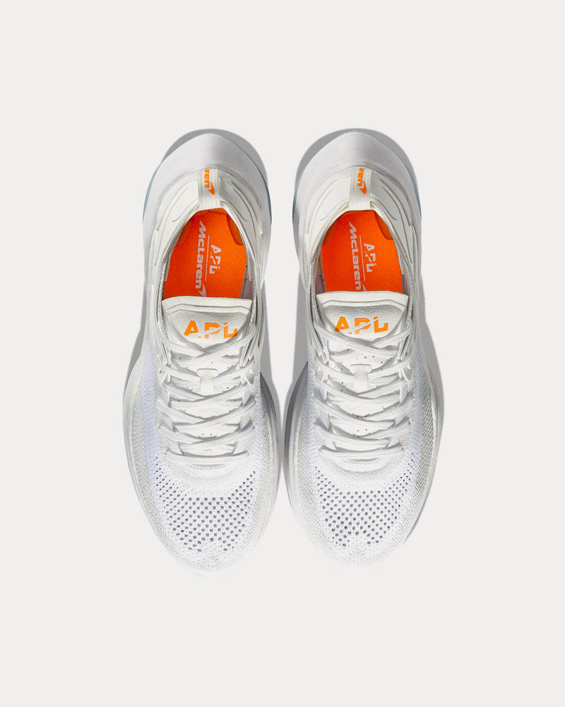 Athletic Propulsion Labs x McLaren HySpeed White / McLaren Orange Running Shoes - 2