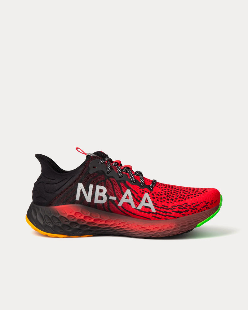 New Balance x Aries M1080 Red / Black Running Shoes - 1
