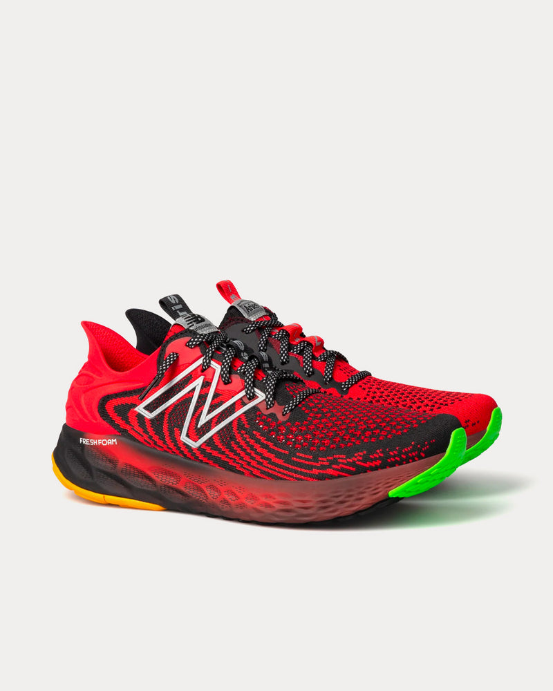 New Balance x Aries M1080 Red / Black Running Shoes - 3
