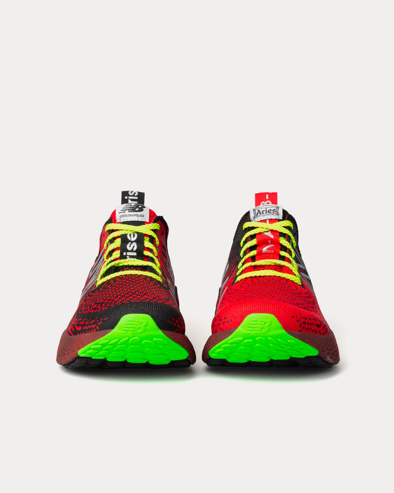 New Balance x Aries M1080 Red / Black Running Shoes - 4