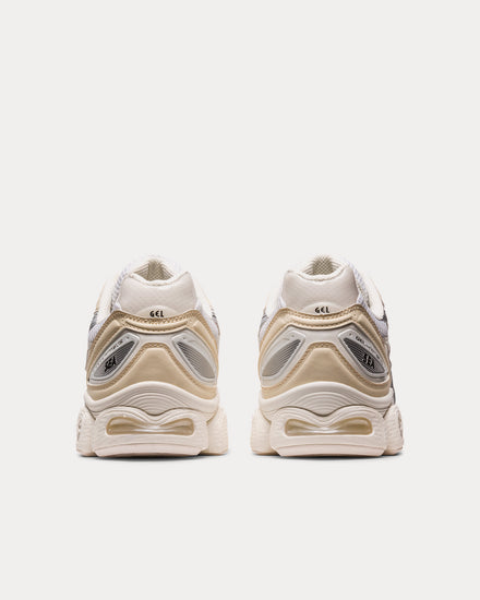 Asics x WIND AND SEA GEL-Nimbus 9 White / Pure Silver Running Shoes - 4