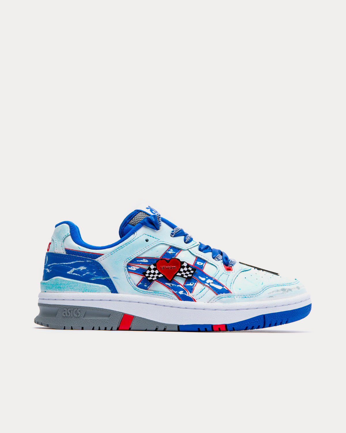 Baby blue asics sales
