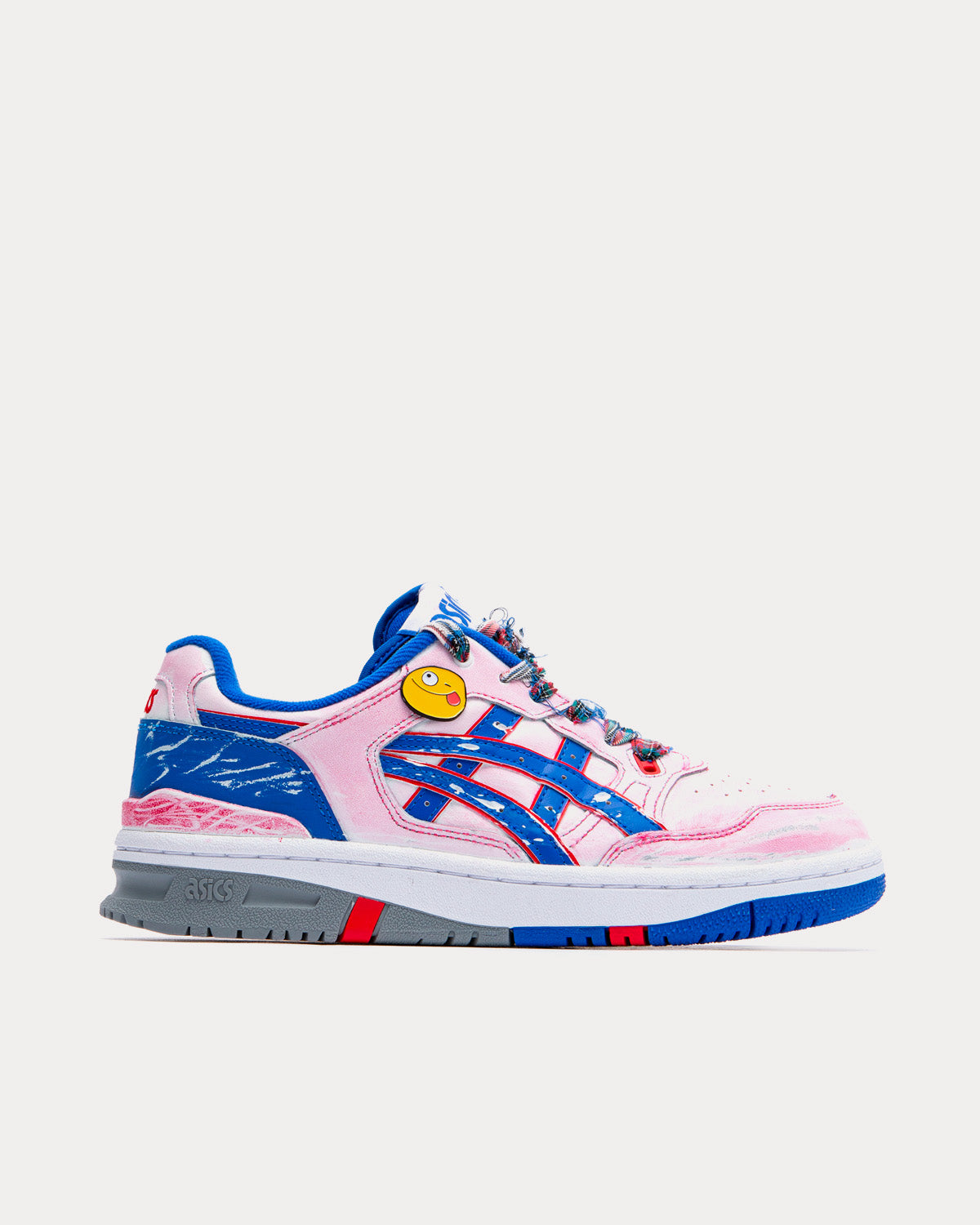 Asics x (di)vision Unisex EX89 Pink / Cobolt / White Low Top Sneakers