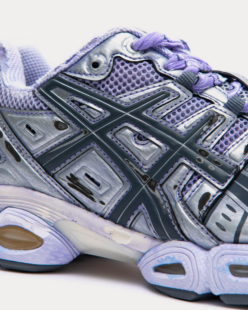 GEL Nimbus 9 Bandana Purple Silver Low Top Sneakers