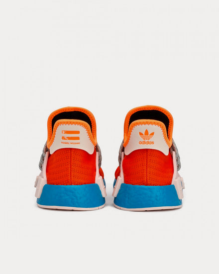 Adidas x Pharrell Williams HU NMD Orange Low Top Sneakers - 5