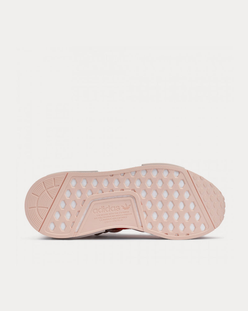 Adidas x Pharrell Williams HU NMD Orange Low Top Sneakers - 6