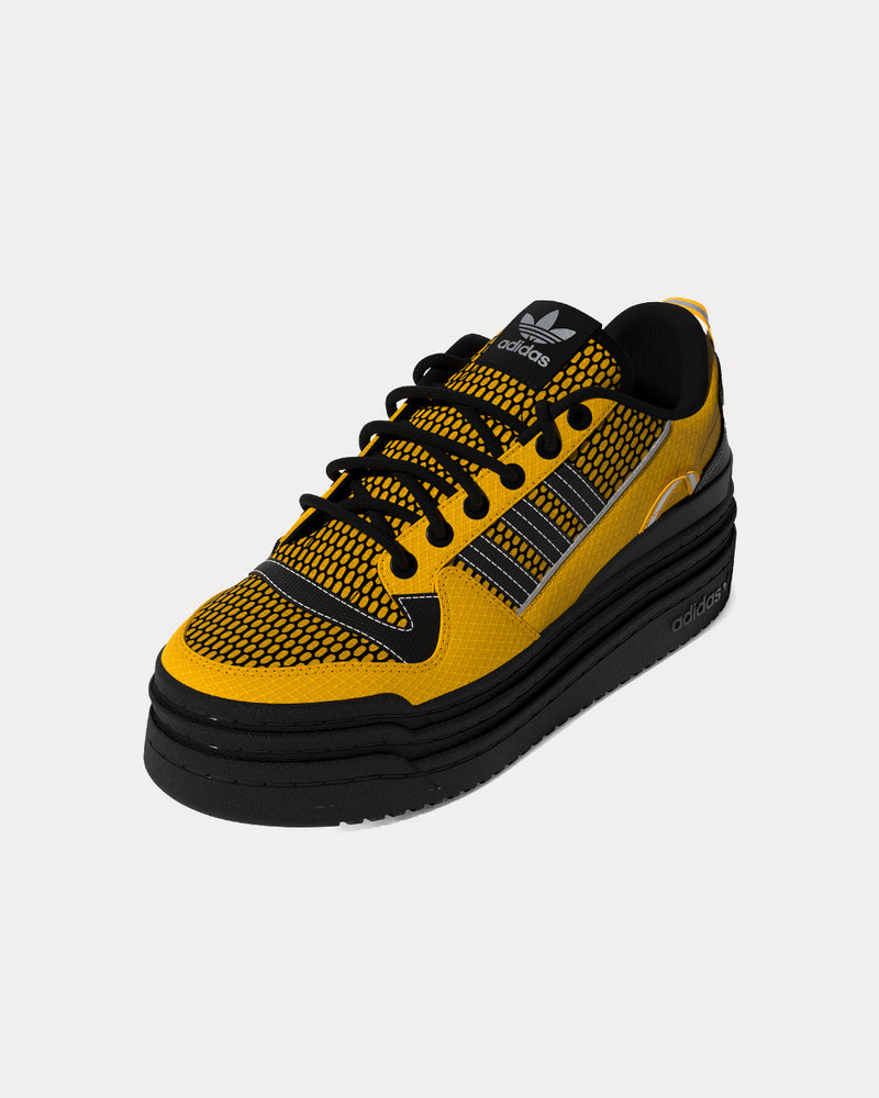 Adidas Triple Platform Yellow / Black Low Top Sneakers - 3