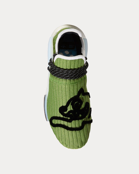 nemen rijk Weigering Adidas x Pharrell Williams x BBC HU NMD Green Slip On Sneakers - Sneak in  Peace