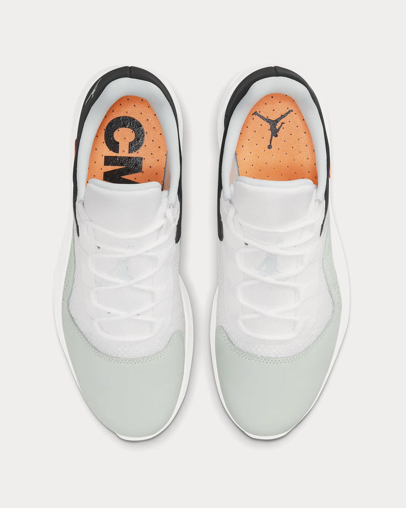 Jordan 11 green sale and orange