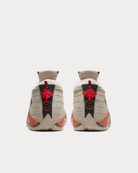 Jordan x CLOT Air Jordan 14 Terracotta Low Top Sneakers - 5