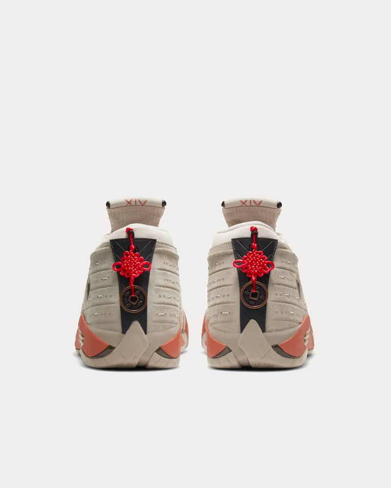 Jordan x CLOT Air Jordan 14 Terracotta Low Top Sneakers - 5