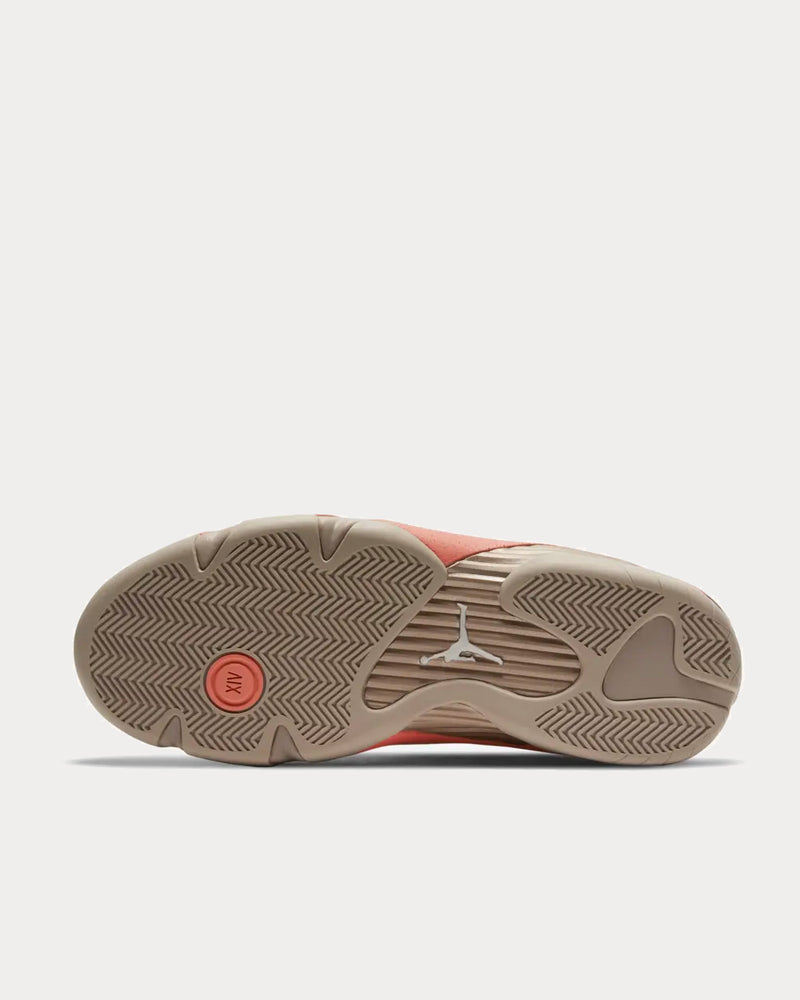 Jordan x CLOT Air Jordan 14 Terracotta Low Top Sneakers - 2