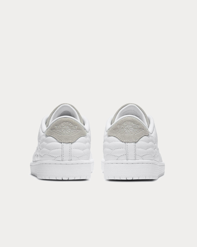 Jordan Air Jordan 1 Centre Court White on White Low Top Sneakers - 4