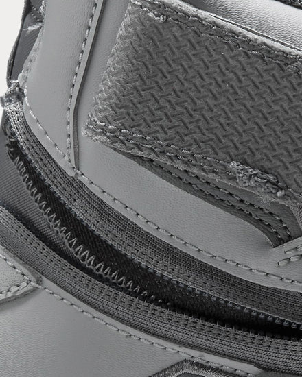 Jordan Air Jordan 1 Hi FlyEase Smoke Grey / White Smoke Grey / White High Top Sneakers - 6