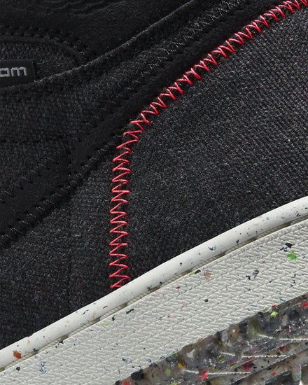 Jordan Air Jordan 1 High Zoom Black / Wolf Grey / Flash Crimson High Top Sneakers - 6