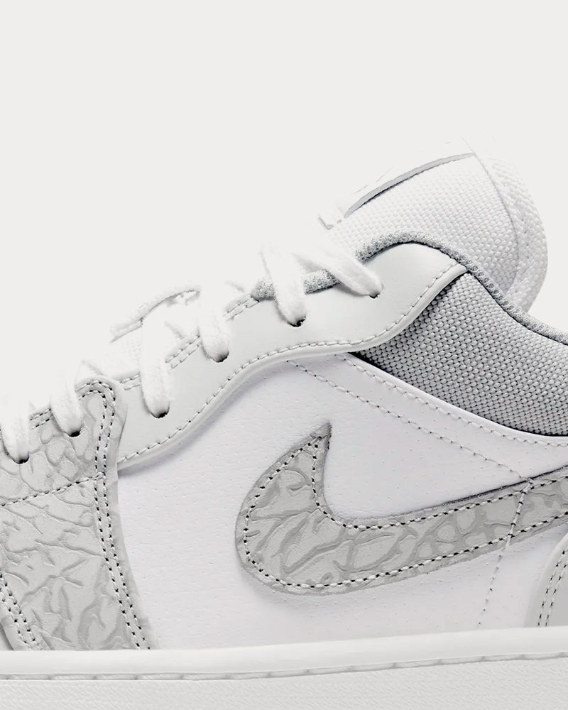 Jordan Air Jordan 1 Low Berlin Grey Low Top Sneakers - 6