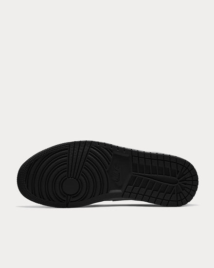 Jordan Air Jordan 1 Low Black / White / Arctic Orange Low Top Sneakers - 2