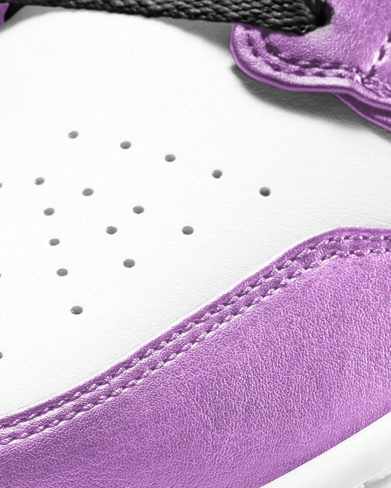 Jordan Air Jordan 1 SE Low Violet Shock / Black / Tropical Twist / Violet Shock Low Top Sneakers - 3