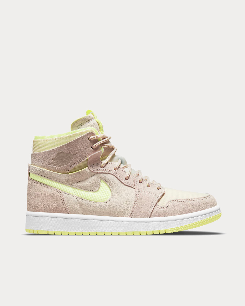 Jordan Air Jordan 1 Zoom Air Comfort Pearl White Light Lemon