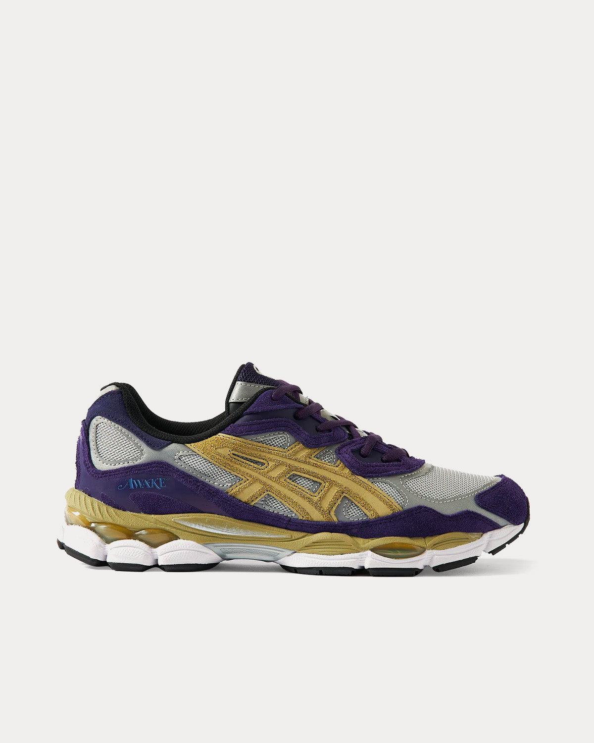 Asics x Awake NY - GEL-NYC Pure Silver / Gothic Grape Low Top Sneakers