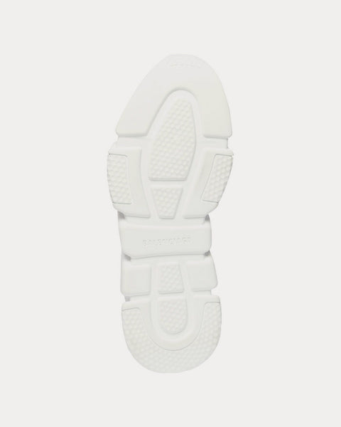 Speed Knit White High Top Sneakers